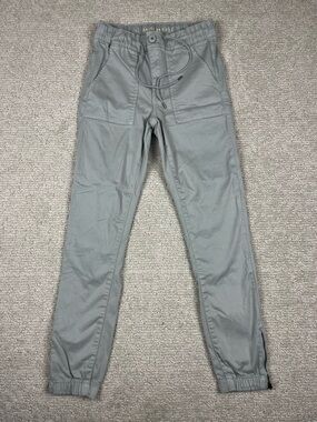 American Eagle Outfitters Jeans Womens 4 Gray Cotton Jogger Tapered Leg Stretch